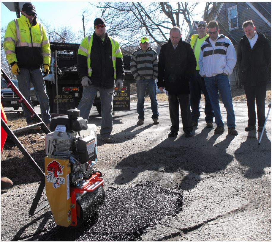 VIBCO GR-1600H with Bristol, RI DPW